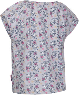Trespass Meisjes Josey Bloemen Top (Grijze hemelen) Lila - 2-3J / 92-98cm