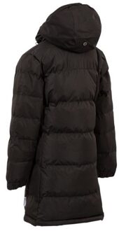 Trespass Meisjes tiffy gewatteerde jas Zwart