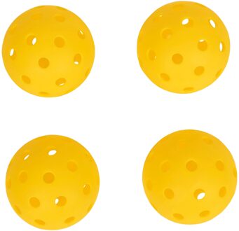 Trespass Morty Pickleball Peddel en Ballen Set (Oranje/zwart) - One Size