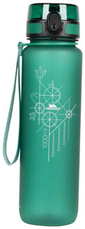 Trespass Novalock sport waterfles Groen - One size