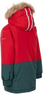 Trespass Regenjas Laytone voor kinderen (Rood) - 11-12J / 146-152cm