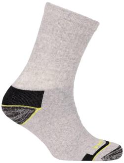 Trespass Sokken voor volwassenen (pak van 5) (Zwart/Grijs) - EU 41 - 45