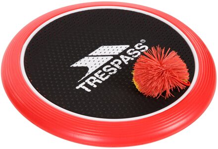 Trespass Stringbatz Trampoline Knuppel- en Balspel (Rood/zwart/wit) - One Size
