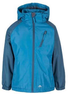 Trespass Tuneful waterdichte jas voor kinderen (Teal) - maat 2-3J / 92-98cm Groenblauw