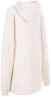 Trespass Unisex Adult Knusse Marl Fleece Oversized Hoodie (Ghost) Wit