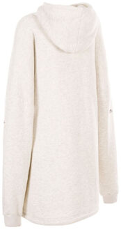 Trespass Unisex adult knusse marl fleece oversized hoodie Wit - One size