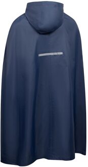 Trespass Unisex Qikpac Waterdichte Opbergbare Poncho met Capuchon (Marine) - maat S Navy