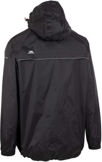 Trespass Unisex Qikpac X Opbergbare Jas (Zwart/Rood) - XL