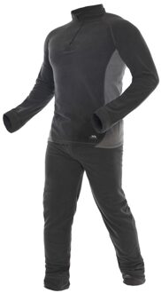 Trespass Unisex thriller thermische top en bodem set Grijs - XL