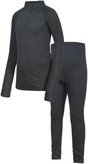 Trespass Unite360 thermische onderlagen voor kinderen/kids (Zwart) - maat