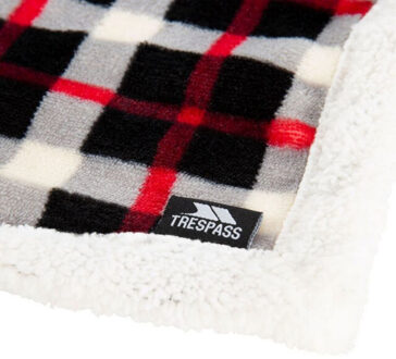 Trespass Vallon sherpa deken - maat One size Rood
