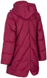 Trespass Vello gewatteerde jas voor kinderen Bessenrood