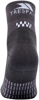 Trespass Volwassen uniseks Champ Sportsokken (Set van 2) (Houtskool/Wit) - EU 36-39