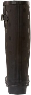 Trespass Volwassen uniseks elena polka dot wellington laarzen Zwart
