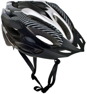 Trespass Volwassenen unisex crankster fietshelm Zwart - S / M