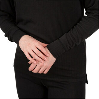 Trespass Volwassenen unisex flex360 basislaag top Zwart - XS