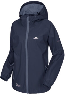 Trespass Volwassenen unisex qikpac packaway waterdicht jasje Blauw - XL