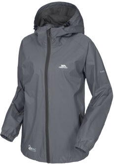 Trespass Volwassenen unisex qikpac packaway waterdicht jasje Grijs - XXXL