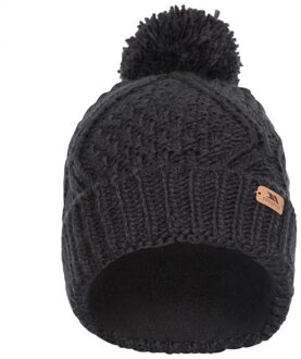 Trespass Vrouwen/dames Zyra gebreide Beanie (Zwart) - One Size