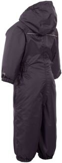 Trespass Waterdicht regenpak voor baby's van Unisex met druppelvormige voering (Donkergrijs) - 6-12M / 63-80cm