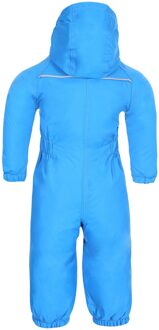 Trespass Waterdicht regenpak voor baby's van Unisex met druppelvormige voering (Kobalt) Blauw - 6-12M / 63-80cm