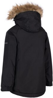 Trespass Waterdichte gewatteerde jas voor kinderen - maat 9-10J / 134-140cm Zwart