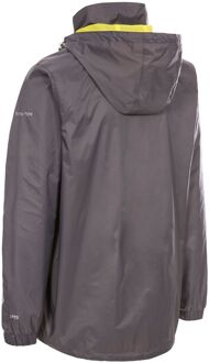 Trespass Waterdichte herenjas Briar (Koolstof) - maat XS Donkergrijs