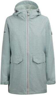 Trespass Waterdichte Jas Dames/Dames (Donker Seafoam Marl) Salie Groen