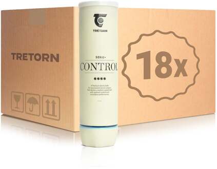 Tretorn 18x verpakking 4 stuks Serie+Control geel - nosize