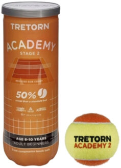 Tretorn Academy 3-pack Oranje - One size