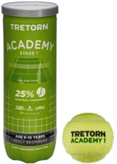 Tretorn Academy green 3-pack Groen - One size