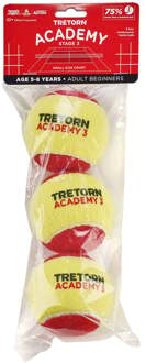 Tretorn Academy Red Verpakking 3 Stuks geel - nosize