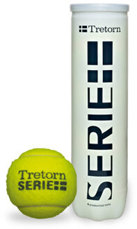Tretorn Beste keus alle baansoorten 4 Ballen Tennisballen 1 Geel