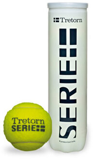 Tretorn Plus serie 4 ballen Geel - One size
