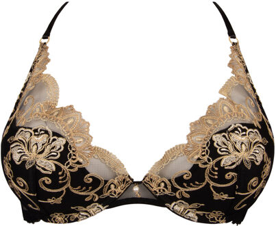 triangel beugel BH zwart/ goud ACH6715 - 70C