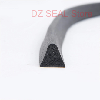 triangle rubber foam sealing strip dustproof anti-collision foam bar environmental protection equipment seal weatherstrip