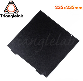 Trianglelab 235 X 235 ender 3 Double Sided Textured PEI Spring Steel Sheet Powder Coated PEI Build Plate For Ender 3