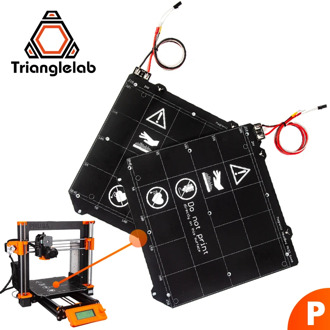 TriangleLAB 24V PRUSA i3 MK3 MK3S up to 130°C continuous Heated Bed spring steel plate Suggested purchase