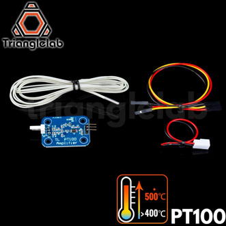 Trianglelab 3D printer V6 hotend PT100 sensor upgrade kit PT100 temperature control panel sensor for E3D HOTEND heating block