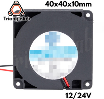Trianglelab 4010 blower fan High quality ball bearing cooling fan DC 12V/24V Brushless Cooling Heat dissipation for 3D printer