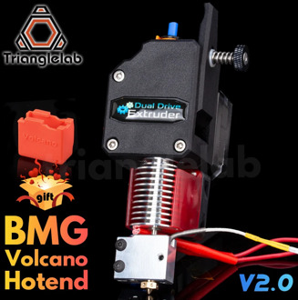 trianglelab BMG EXTRUDER VOLCANO HOTEND MK8 Bowden Extruder Dual Drive Extruder for 3d printer High performance for I3 printe