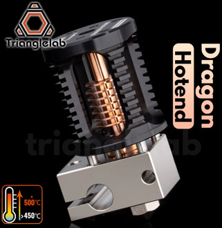 Trianglelab Dragon Hotend V2.0 Super Precision 3D Printer Extrusion Head Compatible With V6 Hotend And other Hotend Adapter