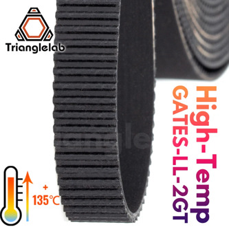 trianglelab Heat-resistant 135 (273 ) GATES-LL-2GT 2GT belt synchronous belt GT2 Timing belt Width 9MM/6MM for 3D Printer