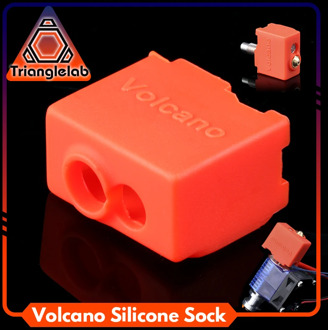 trianglelab high quality cartridge heater bock silicone socks Volcano socks for volcano heated block for volcano hotend nozzle