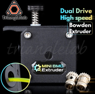 trianglelab MINI Dual Drive bowden Extruder MINI BMG extruder Bowden Extruder for ender3 cr-10 Anet tevo 3D printer