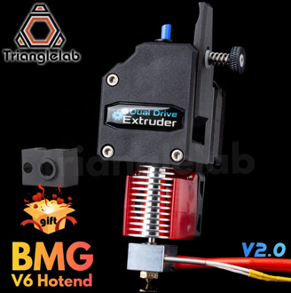 trianglelab MK8 Bowden Extruder BMG extruder + V6 HOTEND Dual Drive Extruder for 3d printer High performance for I3 3D printer