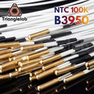 Trianglelab NTC 100K ohm B3950 Thermistor Cartridge sensor High temperature 280 for E3D PT100 V6 Heater Block 3D printer