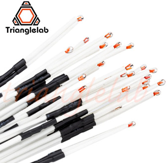 Trianglelab NTC 100K ohm B3950 Thermistor sensor High temperature 280 for E3D V6 Heater Blocks mk8 3D printer Accessories