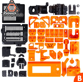 TriangleLAB PETG material full printed parts for DIY Prusa i3 MK3S bear upgrade 3D printer NOT PLA material