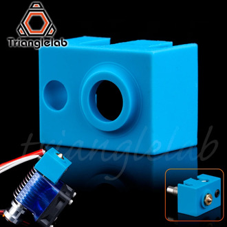 trianglelab Super high quality cartridge heater bock silicone socks V6 socks for PT100 heated block for v6 PT100 hotend nozzle